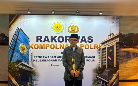 Kompolnas dan Polri Akselerasi Reformasi Kelembagaan Melalui Rakorwas 2026