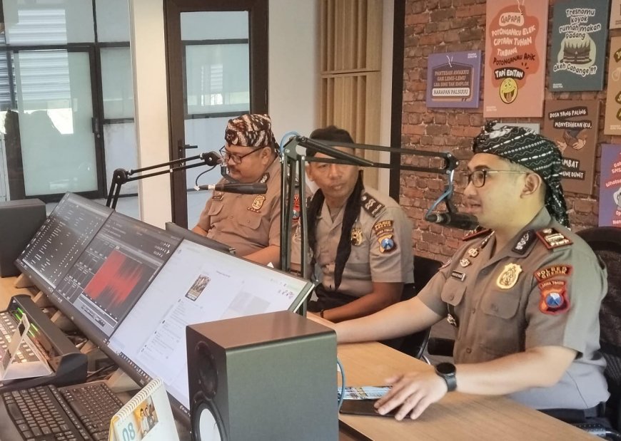 Polres Gresik Gaungkan "Ayo Jogo Gresik" Jelang Sura Agung