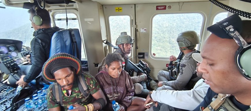 Kepolisian Udara Polri Perkuat Dukungan Kemanusiaan dalam Operasi Damai Cartenz 2026